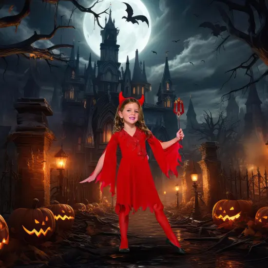 Delightful Devil Child Costume {4}