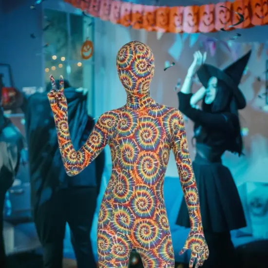 Tie Dye Disappearing Man Teen Standard {4}