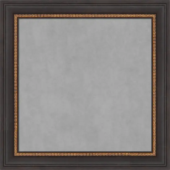 Ashton Black Wood Framed Magnetic Board {1}