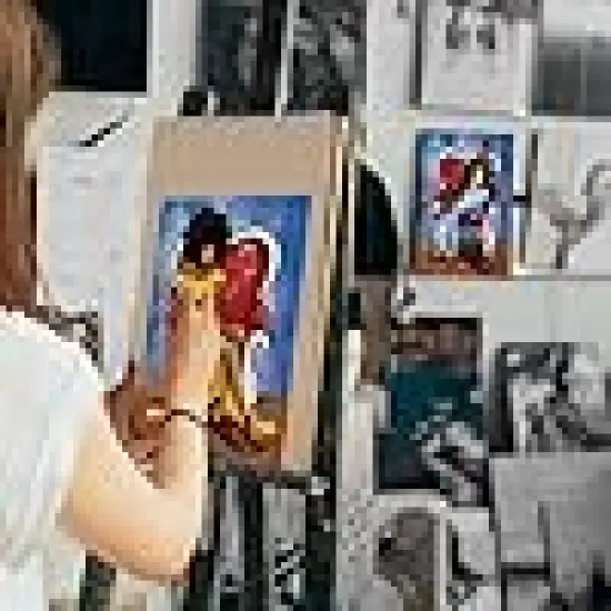 Elegant Gentleman Lady Couple Paint Party {3}