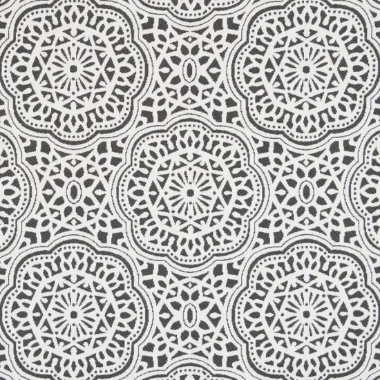 Stone - Grey & Silver Abstract & Geometric,Global Upholstery Fabric 54 Inches" {1}