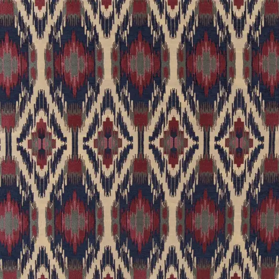 Berry - Purple AbstractGeometric,global Upholstery Fabric 54 Inches" {1}