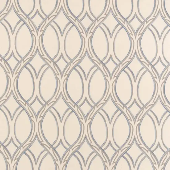 Light Blue - Blue Abstract & Geometric Upholstery Fabric 54 Inches" {1}