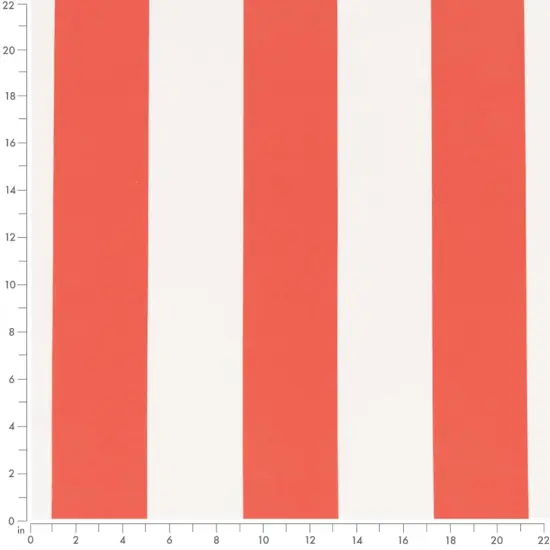 Watermelon - Coral & Peach,Pink Stripe Upholstery Fabric 54 Inches" {4}