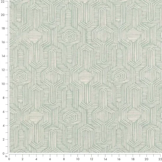 Water - Aqua & Teal Abstract & Geometric,Global Upholstery Fabric 54 Inches" {4}