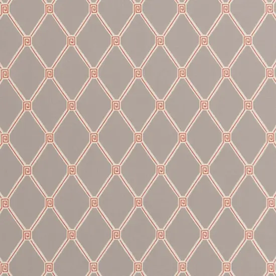 Cayenne - Orange & Rust Abstract & Geometric,Diamonds Upholstery Fabric 54 Inches" {1}