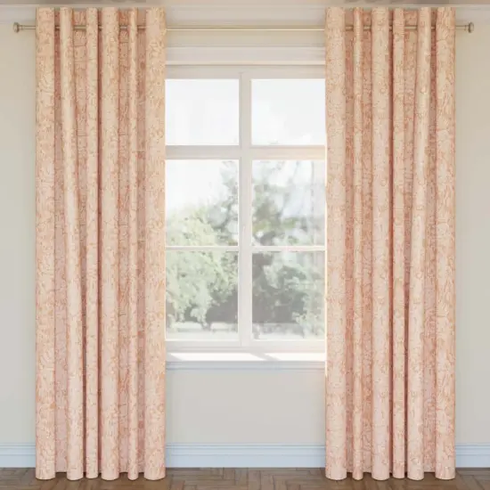 Upholstery Fabric - Coral & Peach,Pink Floral,Tropical & Botanical Upholstery Fabric 54 Inches" {2}