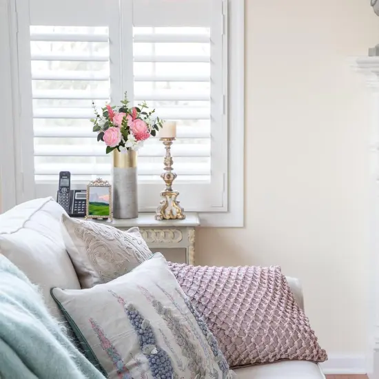 Artificial Silk Flowers Artificial Flowers Bouquets Pink Florals Arrangements Faux Peony Faux Flower Stems for Spring Wedding Bride Home Table Centerpiece Farmhouse Decorations 16PCS {4}