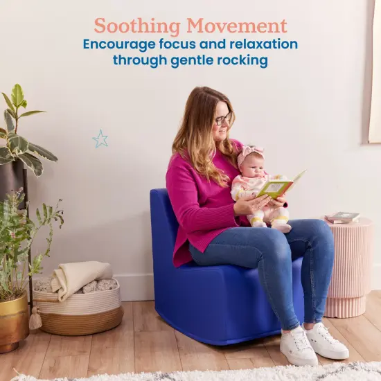 SoftZone Rocker, Flexible Seating Blue {4}