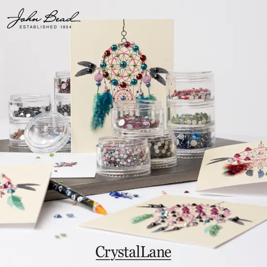 Crystal Lane DIY SS3 Glass Flatback Rhinestones, 1440pcs Light Sapphire {5}