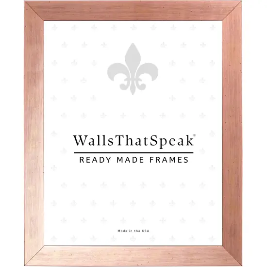 12x18 Picture Frame, Milano 0.75 Inch Wood Moulding, Wall Display Frame for Art, Posters, or Photos by wallsthatspeak Gold {1}