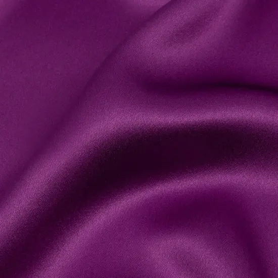 1 Yard Bright Purple Stretch Silk Charmeuse Soft Smooth Luxurious Elegant Fabric 40 inch Width {2}