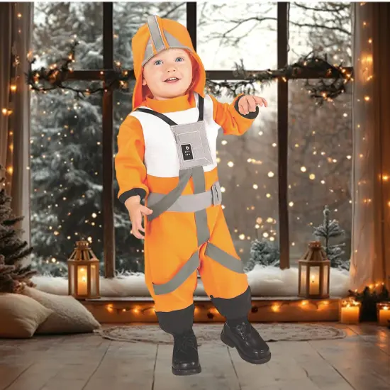 X-Wing Fighter Pilot Toddler Costume Star Wars Outfit {1}