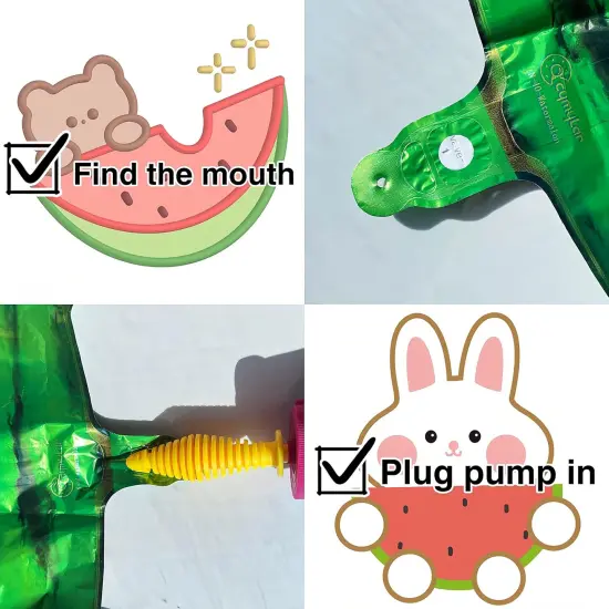 2Pcs 32 Inch Pink leopard explosion star balloon(Pink 2 Pcs) {2}