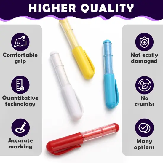 Sewing Chalk for Fabric (White & Blue & Red & Yellow) {4}