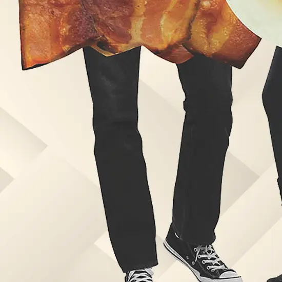 Bacon And Eggs Couples Halloween Costume Set Funny Tunic Fits Most Up To 6ft {5}