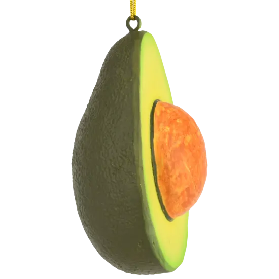 Tree Buddees Sliced Avocado with Pit Christmas Ornament Food Tree Decoration {4}