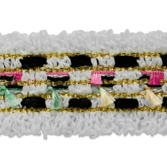 5 Yards of BabaColorfulConfetti Gimp | 5 yard cut Multi Colors {1}