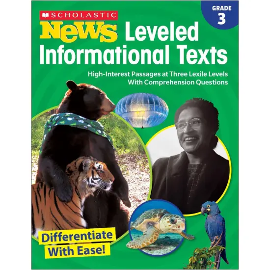 News Leveled Informational Texts Workbook, Grade 3 {1}
