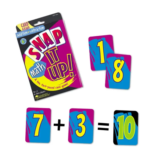 Snap it Up! Card Games, Addition/Subtraction {1}