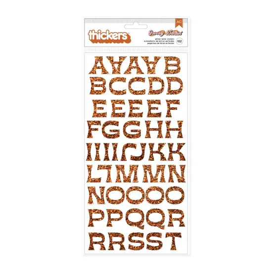 Jen Hadfield Groovy Darlin' Thickers-Alphabet {1}