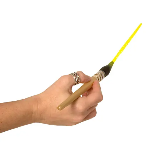 Creative Mark Harmony Blue Squirrel Quill Watercolor Brush Packs of 3 - Professional Watercolor Brushes for Artists - Handcrafted Full Bellied Watercolor Quill Paint Brush, Balanced Wood Handle {5}