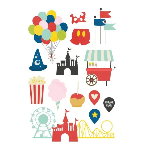 Simple Stories Sticker Book 12/Sheets-Say Cheese Magic {5}