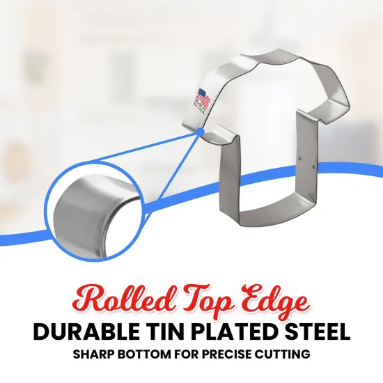 Groovy Cookie Cutter 3 Pc Set. USA Tin Plate Steel - By CookieCutter.Com {4}