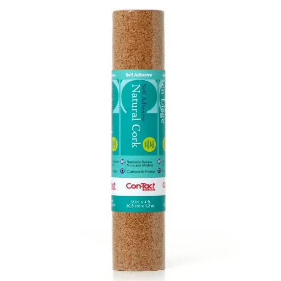 Cork Roll, Self-Adhesive, 12" x 4 ft. {1}