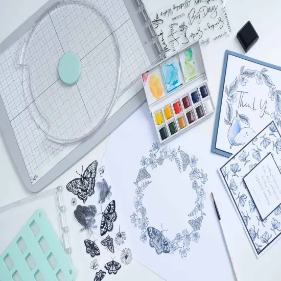 Sizzix Stencil & Stamp Tool Accessory-Stamp & Spin Tool {7}