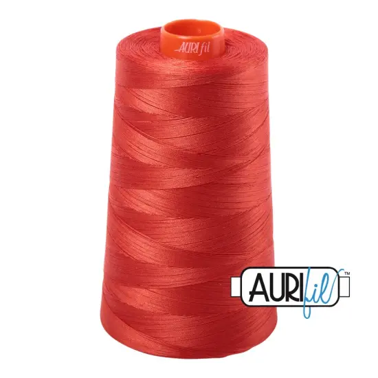 Red Orange (2245) | 50wt Cone (5900M / 6452Y) | Aurifil Thread {1}