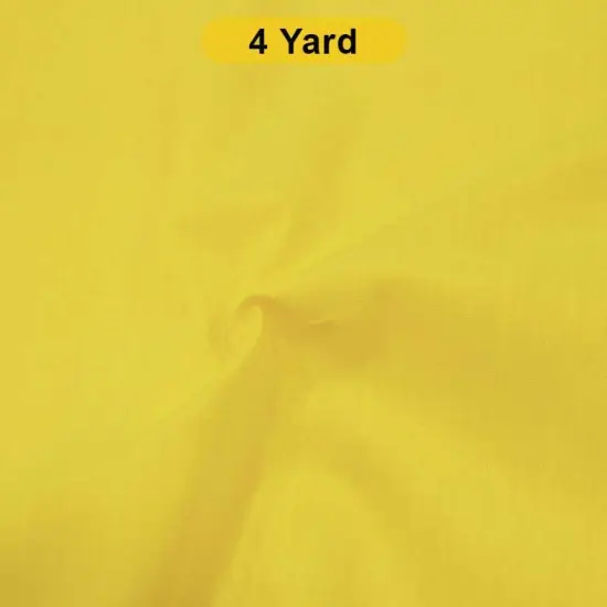 Polyester Cotton Broadcloth Fabric 60" Wide Multiple Colors Yellow {1}