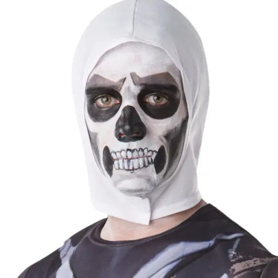 Fortnite Skull Trooper Adult Costume Top & Hood {5}