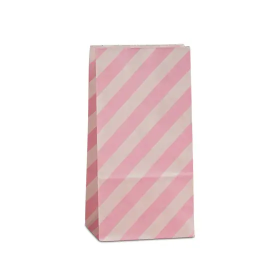 Diagonal Stripe Design SOS Bags 3 5/8'' x 2 1/4'' x 7'' {1}