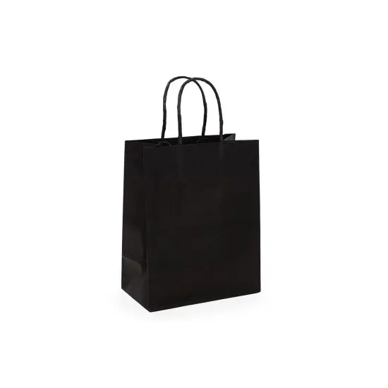Extra-Large Kraft Shopping Bags 5.5" x 3.25" x 8.375" {2}