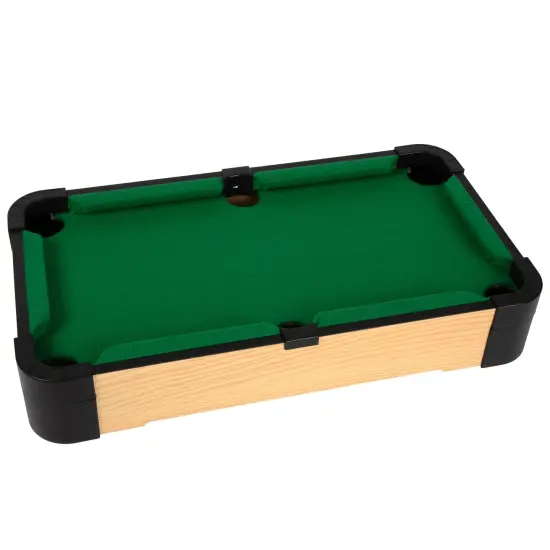 Ambassador Games: Tabletop Pool - 20" - Compact Traditional Billiards Arcade Game, Quality Wood, Mini Classic Game Set, Adults & Kids 3+, 2 Player {7}