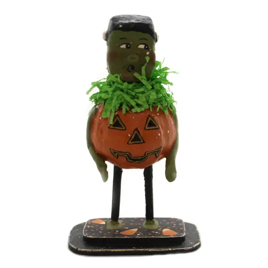 Esc And Company 6.5 Inch Trick Or Treat Frankie Halloween Figurine , Halloween Decor Lexi Grenzer Designs Orange {1}