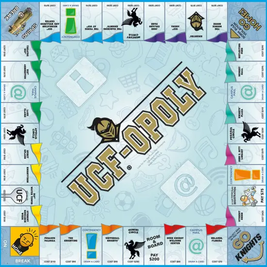 UFC-Opoly Monopoly Board Game {4}