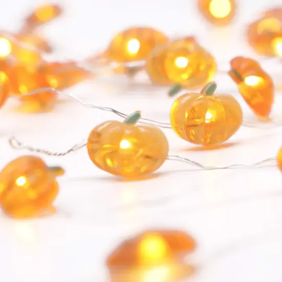 Fall Pumpkin String Lights (Pumpkin Fairy) {5}