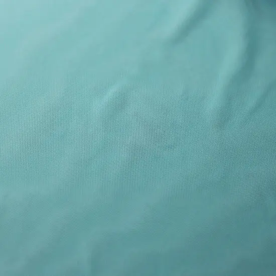 Stretch Mesh Solid Stretch Mesh Fabric LT Turquoise {7}