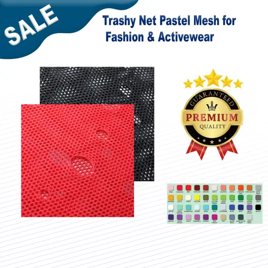 Trashy Net Pastel Mesh for Fashion & Activewear Neon Lime {2}