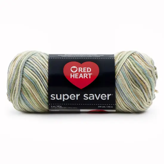 Red Heart Super Saver Yarn 24 Pack-Aspen Print {3}