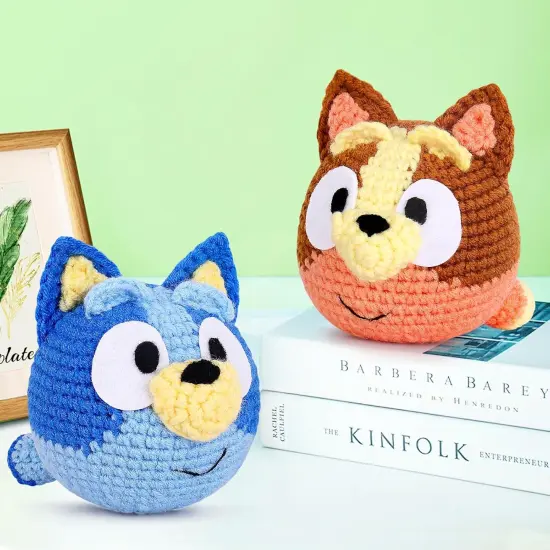 Crochet Animal Kits Kids Knitting Supplies (2 Pack) {4}