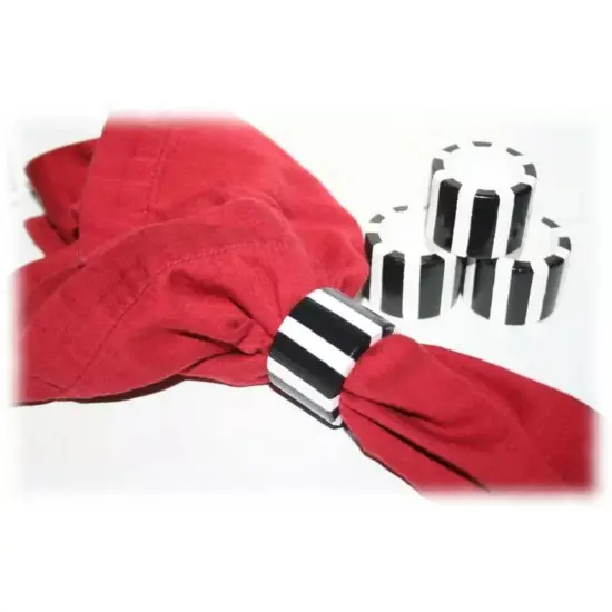 Kitcheniva Unfinished Wood Napkin Ring Holder Party Wedding Crafts DIY {5}