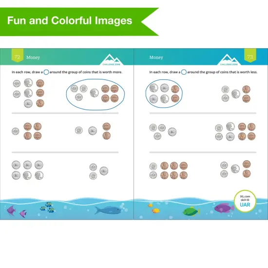 IXL The Ultimate Math Kindergarten Workbooks, Activity Book for Kids Ages 5-6 Covering Addition, Subtraction, Learn to Write and Count Numbers Through 100, Shapes, Telling Time, and More Mathematics {4}