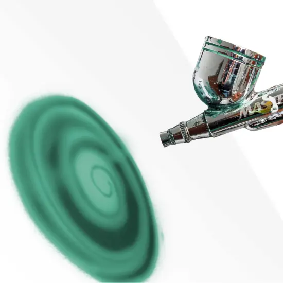 Green Airbrush Face & Body Water Based Paint for Kids, 8 oz. {3}