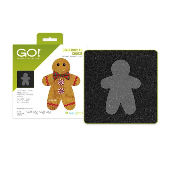 GO! Gingerbread Cookie Die {1}