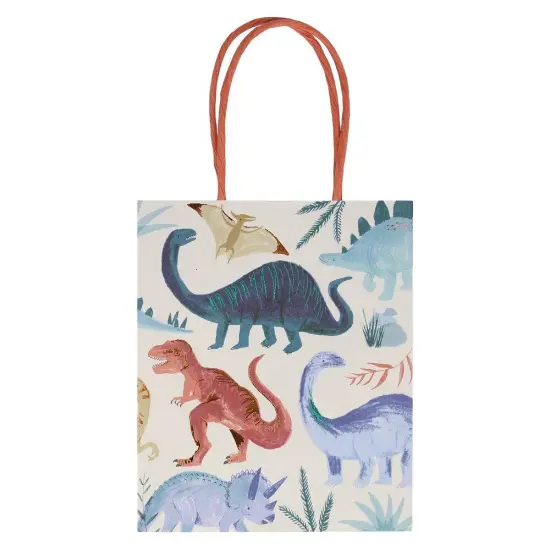 DINOSAUR THEMED FAVOR BAGS {1}