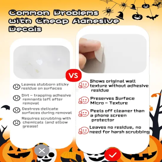 120pcs Halloween Bats Decorations Outdoor Indoor (4 Sizes, Black) {4}