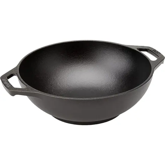 Lodge Cast Iron Mini 9" Wok {3}